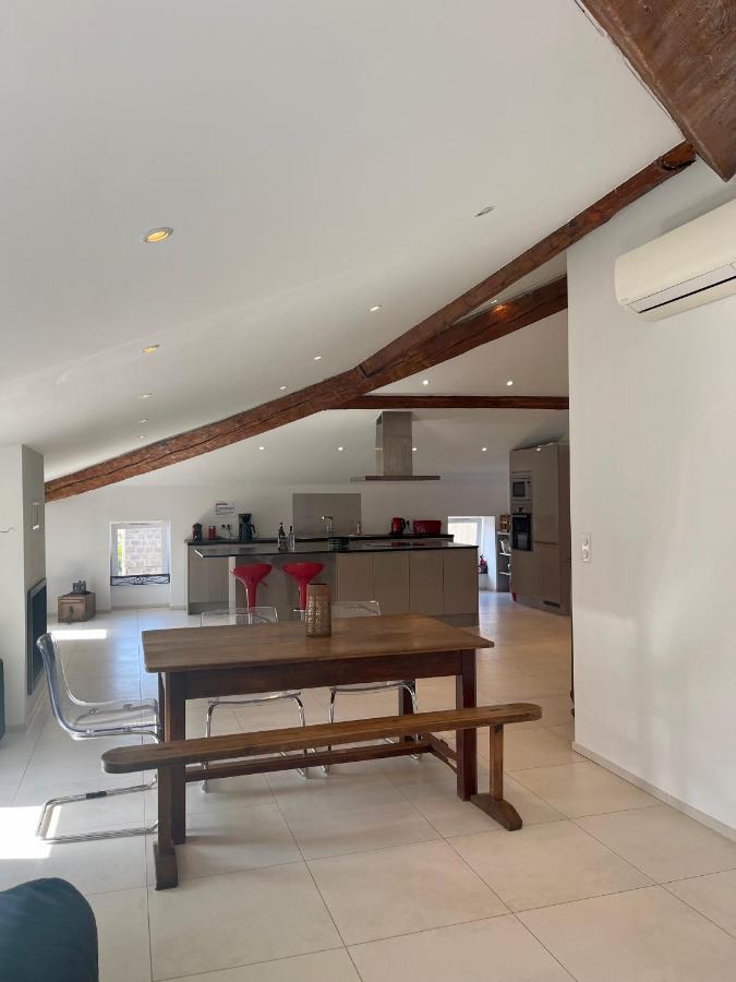 Grand Appartement Style Loft Bord De Mer Propriano  Exteriör bild