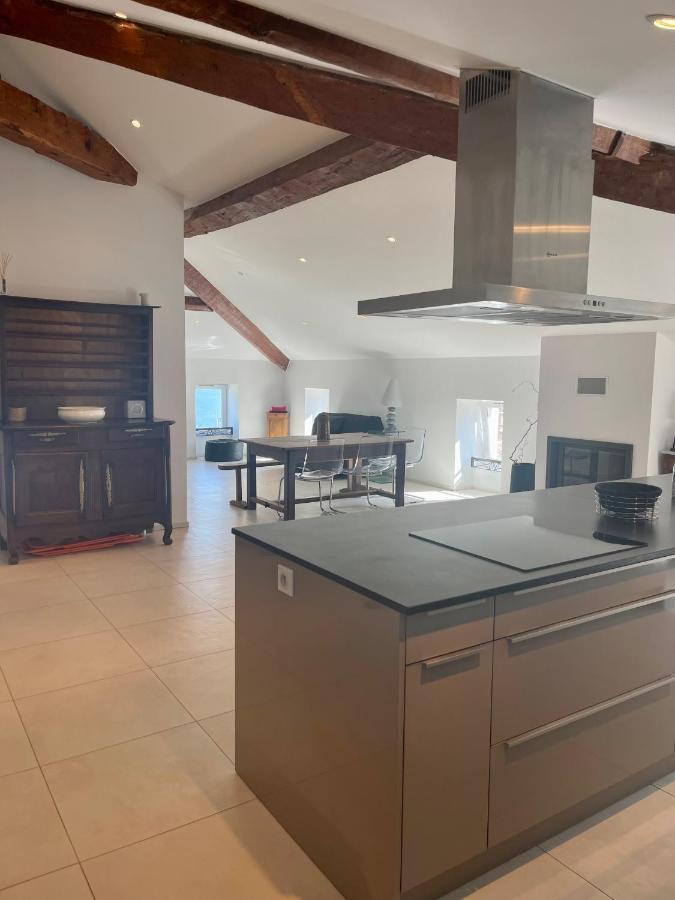 Grand Appartement Style Loft Bord De Mer Propriano  Exteriör bild